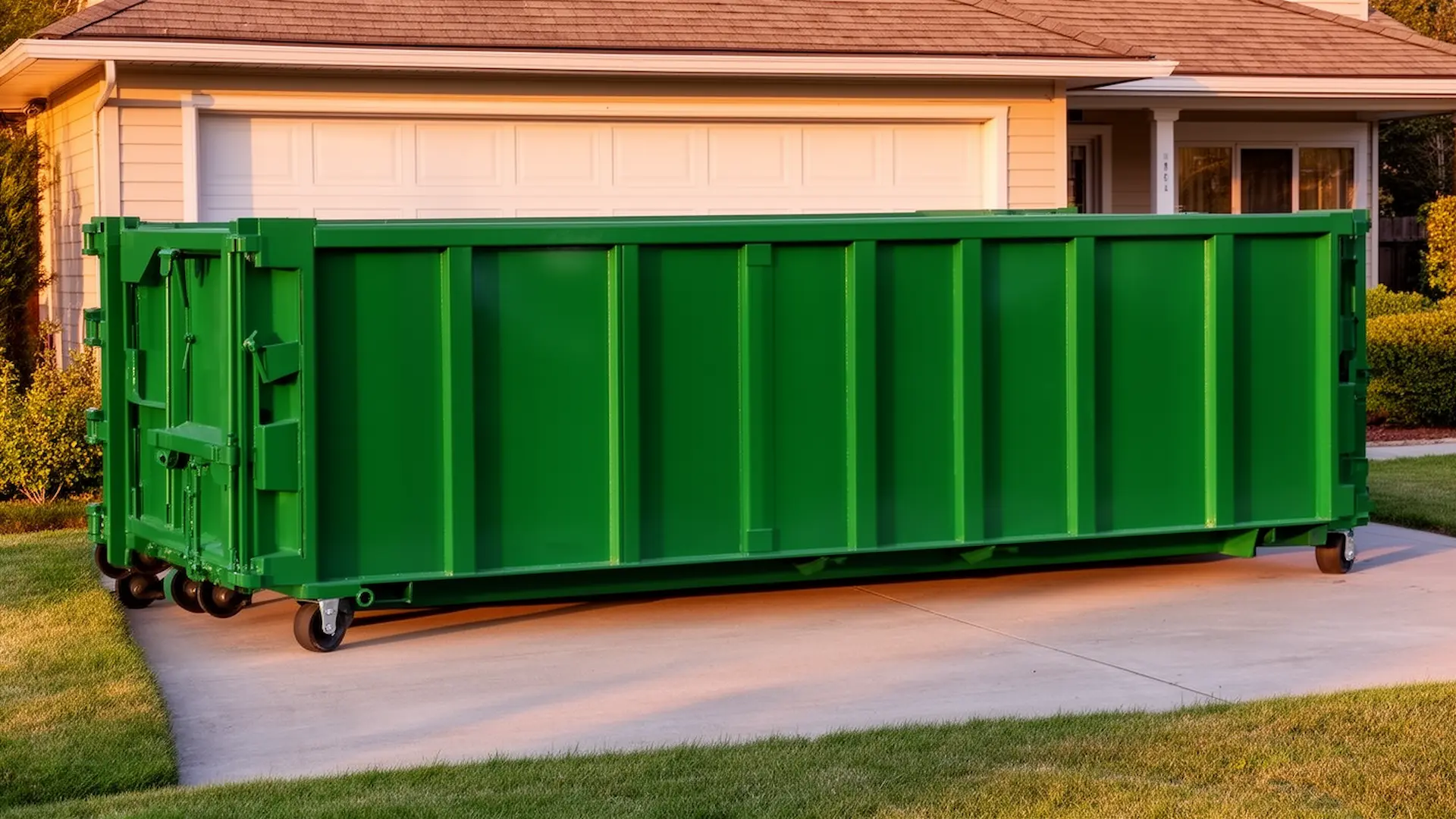 Roll-off dumpster from McKinley's Hackensack Dumpsters in Hackensack, NJ